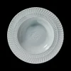 Buccellati ROUCHE TANG GREEN PORCELAIN SOUP PLATE