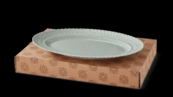 Buccellati ROUCHE TANG GREEN PORCELAIN SERVING PLATE