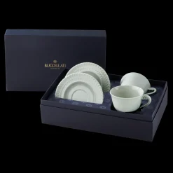 Buccellati ROUCHE TANG GREEN PORCELAIN TEA CUP