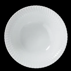 Buccellati ROUCHE WHITE PORCELAIN DEEP PLATE