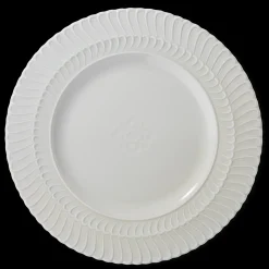 Buccellati ROUCHE WHITE PORCELAIN DINNER PLATE