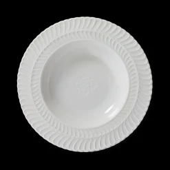 Buccellati ROUCHE WHITE PORCELAIN SOUP PLATE