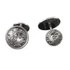 Buccellati SILVER OAK LEAF CUFFLINKS
