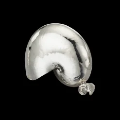 Buccellati SMALL NAUTILUS SHELL DECORATIVE OBJECT COATED IN SILVER