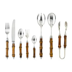 Buccellati TAHITI USA FLATWARE SET FOR 12 PEOPLE