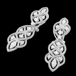 Buccellati ÉTOILÉE WHITE GOLD EARRINGS WITH DIAMONDS