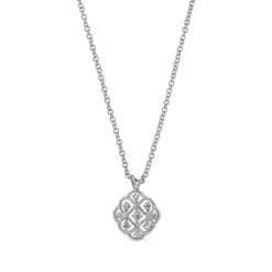 Buccellati ÉTOILÉE WHITE GOLD PENDANT WITH DIAMONDS