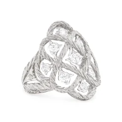 Buccellati ÉTOILÉE WHITE GOLD RING WITH DIAMONDS