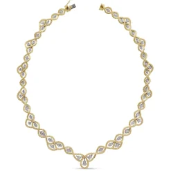 Buccellati ÉTOILÉE YELLOW AND WHITE GOLD NECKLACE WITH DIAMONDS