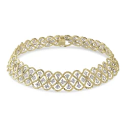 Buccellati ÉTOILÉE YELLOW AND WHITE GOLD NECKLACE WITH DIAMONDS
