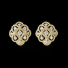 Buccellati ÉTOILÉE YELLOW AND WHITE GOLD EARRINGS WITH DIAMONDS