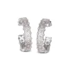 Buccellati TULLE EARRINGS IN WHITE GOLD WITH DIAMONDS