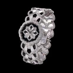Buccellati TULLE LADIES BIJOUX WATCH IN WHITE GOLD WITH DIAMONDS AND OTHER HARDSTONES