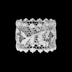 Buccellati TULLE WHITE GOLD ORNATO ETERNELLE RING