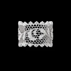 Buccellati TULLE WHITE GOLD ORNATO ETERNELLE RING