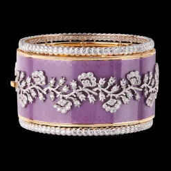 Buccellati UNICA BRACELET IN WHITE AND YELLOW GOLD WITH DIAMONDS