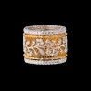 Buccellati UNICA BRACELET IN YELLOW AND WHITE GOLD WITH DIAMONDS