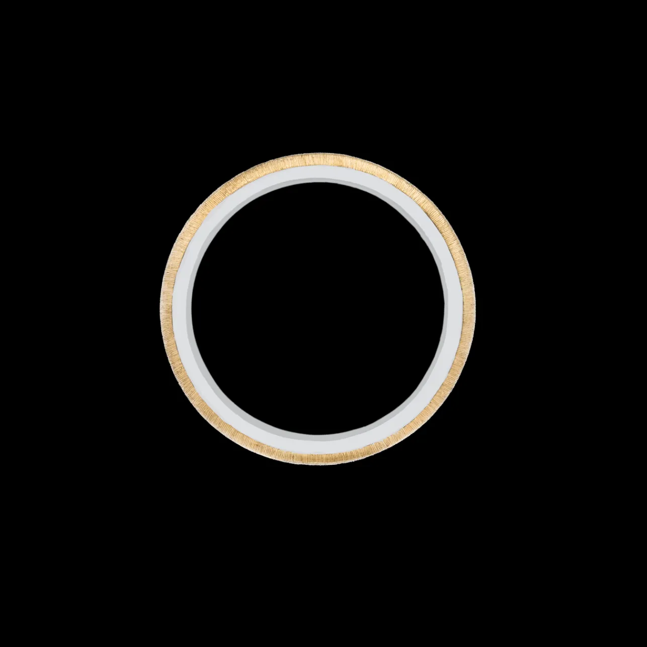 Buccellati YELLOW AND WHITE GOLD ETERNELLE WEDDING RING